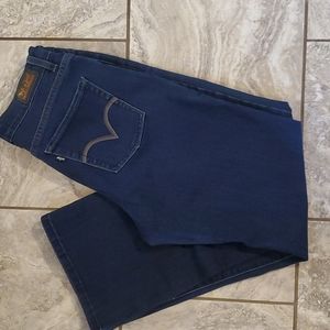 Levi's 512 Bootcut Dark Denim Jeans